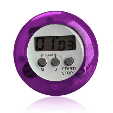 Candy Color Magnetic LCD Digital Kitchen Countdown Timer Alarm with Stand Kitchen Timer Practical Cooking Timer Alarm Clock