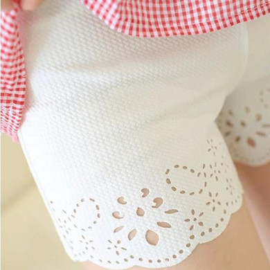 Candy Color 2016 Summer Women Cotton Stretch Thin Short Leggings Mid Waist Solid Spandex Knitted Saftey Pants Leggings for Girls