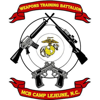Camp Lejeune Weapons Training Battalion Clear Decal