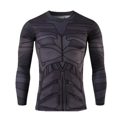 2016 Compression Armour Base Layer Long Sleeve Thermal Under Top Tee Shirt men fitness T shirt