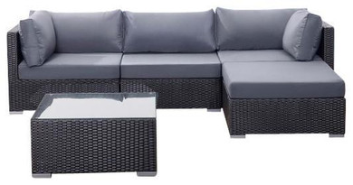 2016 Classic Design Outdoor Rattan Furniture Wicker Lounge Sofa Set