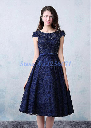 Elegant Cocktail Dresses Lace Beading Ball Gown Cocktail Dress robe de cocktail Short Formal Party Prom Gwons
