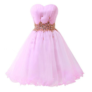 Elegant Cocktail Dresses Grace Karin Blue Pink Short Cocktail Dress 2017 Robe De Cocktail Ball Gown Knee Length Party Dress