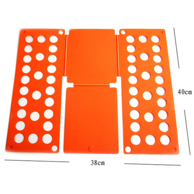 Durable Clothes Folder Fold Laundry For Children Clothes Folder T-shirts Pants Towels Organizer Randomly Color