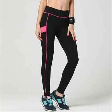 2016 Women Leggings Fitness Workout Elastic Leggings Pants Slim Plus Size XXXL Black Jeggings ZMF789541