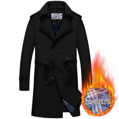 2016 winter Men's leisure fashion Long style trench coat Men's jackets  Outerwear Casual Coat Men's Jacket Windbreaker