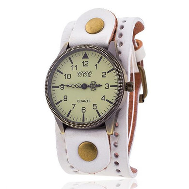 CCQ Vintage Cow Leather Bracelet Watch High Quality Antique Women Wrist Watch Luxury Quartz Watch Relogio Feminino 1772 CCQ Vintage Cow Leather Bracelet Watch High Quality Antique Women Wrist Watch Luxury Quartz Watch Relogio Feminino 1772