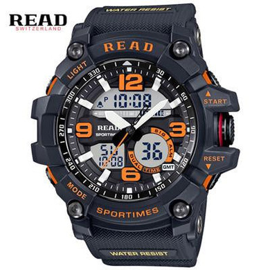 Luxury Brand Men Sports LED Watch Shock Waterproof  Watches Military Men's Analog Quartz Digital Watch Relogio Masculino