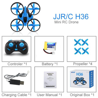 JJRC H36 Mini RC Drone 6-Axis 4CH Quadcopter with Headless Mode Helicopter Pocket Drones VS JJR/C H8 H20 e010 Toys For Children