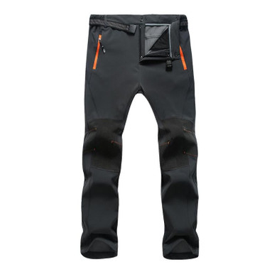 NaranjaSabor 2017 Winter Quick Dry Men's Trousers Thick Mens Pants Waterproof Inside Fleece Army Pants Mens Brand Clothing 4XL