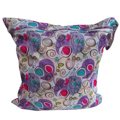 Nappy Bags Useful Waterproof Reusable Zipper Baby Cloth Diaper Wet Dry Bag Swimer Tote ZV37
