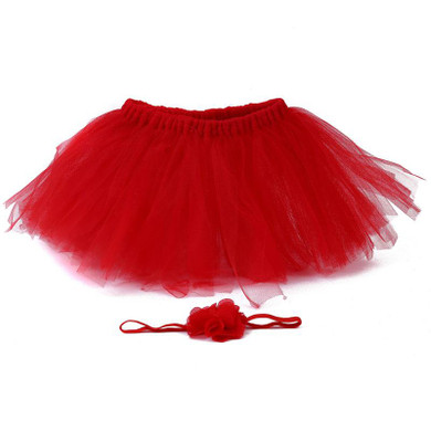 Princess Baby Tutu Skirt Newborn Photography Props Infant Costume Outfit Headband Baby Photography Props Baby Skirt DW986711