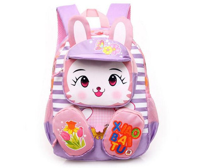 Primary Children Cartoon School Bags Kids Rabbite Cartoon Backpack boys and girls Waterproof Schoolbags Satchel