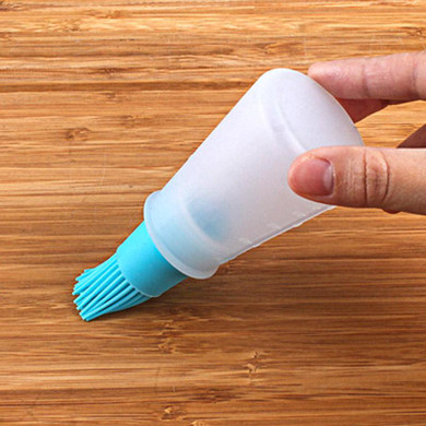 Portable Barbecue Utensil Oil Brush Silicone Liquid Oil Pen Baking Pastry Cake Butter Bread Basting Brush Bakeware Tool DA
