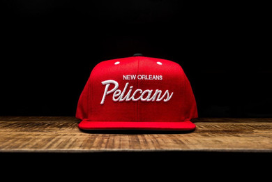 Politics x New Orleans Pelicans Snapback - Red/White/Black