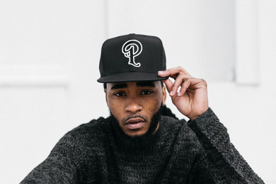 Politics Nylon 'P' Snapback - Black