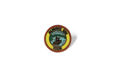 Politics 'Always On Tour' Enamel Pin