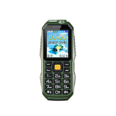 Original Rungee Shockproof Mobile Phone 3800Mah Big Battery Russian Keyboard Multi Languages LED Flash Light Power Bank Phone