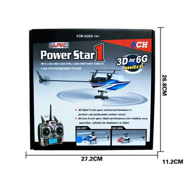 Original RC Helicopter 2.4G 6CH 3D V966 RC Drone Power Star Quadcopter with Gyro Aircraft Remote Control Helicopter Toys for Kid