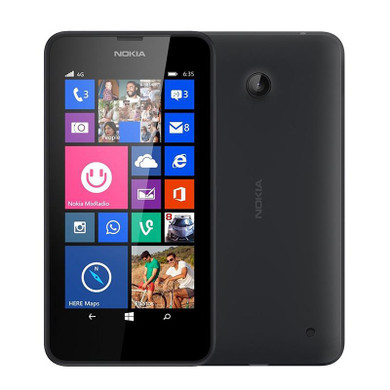 Original Nokia Lumia 635 Windows Phone 4.5" Quad Core 1.2GHz 8G ROM 5.0MP WIFI GPS Unlocked 4G LTE Smartphone Refurbished