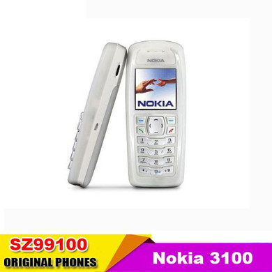 Original Nokia 3100 Cell Phone Unlocked GSM900/1800/1900MHz Support Russian Hebrew Polish  Free shipping Refurbished