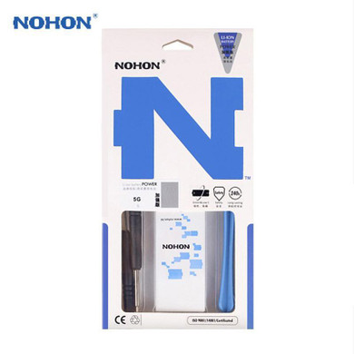 Original NOHON Phone Battery For iPhone 5 5G 1440mAh Replacement Lithium Polymer Batteries Bateria Free Tools Retail Package