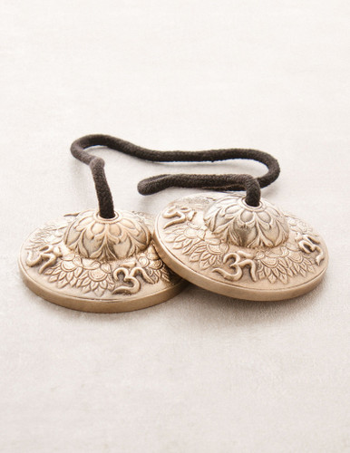 Om Lotus Tingsha Cymbals