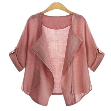 Oladivi 2017 Summer Fashion Plus Size Clothing Cardigans Casual Female Blouses and Shirts for Women Sun Protection Kimono Tops