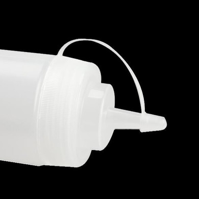 Kitchen Plastic Squeeze Bottle Dispenser 12oz for Sauce Vinegar Oil Ketchup