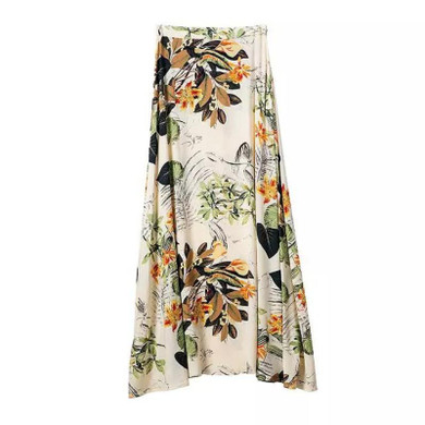 2 Piece Set Party Beach Women Dresses Lady Summer Long Maxi Dress Fashion Sexy Cross Backless Halterneck Floral Print Vestido