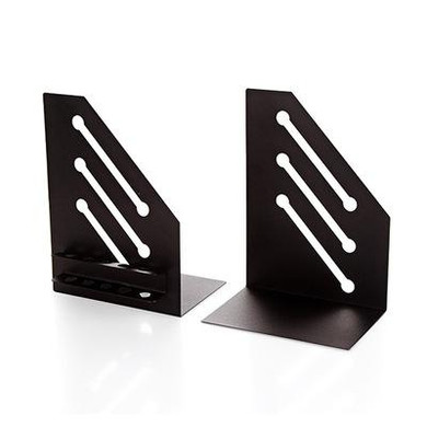 2 pcs/pair Fashion house shape Bookshelf Metal Bookend Desk Holder Stand for Books Organizer Gift Stationery Support Holder