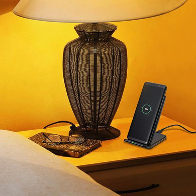 2 Coils QI Fast Wireless Charger Stand for iPhone X/ 8/ 8 Plus for Galaxy S8 Note 8 S8 2 Coils QI Fast Wireless Charger Stand for iPhone X/ 8/ 8 Plus for Galaxy S8 Note 8 S8