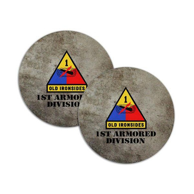 1st Armored Division Coasters