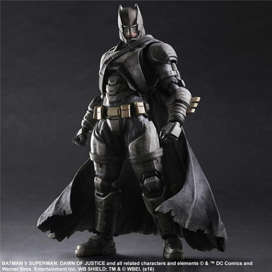 SAINTGI Batman v Superman Dawn of Justice Armored Batman DC Super Heroes PVC 25CM Action Figure Collection Toy play arts kai