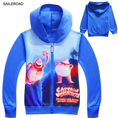SAILEROAD Cartoon Children Kids Boy's Outerwear Clothing Spring Autumn Baby Boys Girls Jacket Coat Clothes For 4-11Years