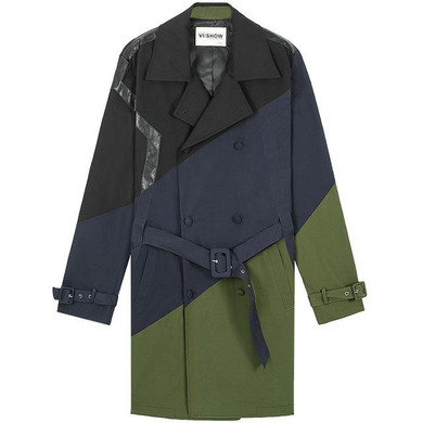 VIISHOW New Arrival Trench Coat Men Fashion clothes Men Brand Windbreaker Mens Overcoat  Outerwear Men's Double Breasted Jackets