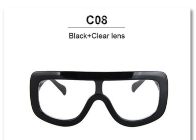 VictoryLip Oversized Rivet ADELE Brand Designer Celebrity Kim Kardashian Women Sunglasses Sexy Sun Glasses Flat Top Lady Female