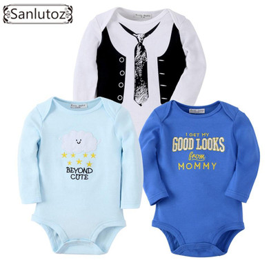 Sanlutoz Baby Rompers Set Newborn Clothes Baby Clothing Boys Girls Brand Cotton Jumpsuits Long Sleeve Overalls Coveralls Winter