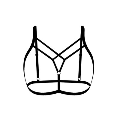 Alluring Sexy Women Ladies Crop Top Strappy Halter Hollow Out Elastic Bra Bustier Push Up Bra Strap Bralette Unlined Bandage 418 Alluring Sexy Women Ladies Crop Top Strappy Halter Hollow Out Elastic Bra Bustier Push Up Bra Strap Bralette Unlined Bandage 418