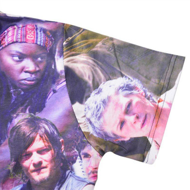 Alisister Funny The Walking Dead T-Shirt Men Women Rick Grimes Carl Daryl Michonne Zombies 3d Tee Tops Summer Style T Shirt