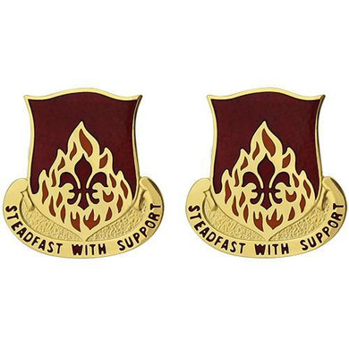 832nd Ordnance Battalion Unit Crest (Steadfast With Support)