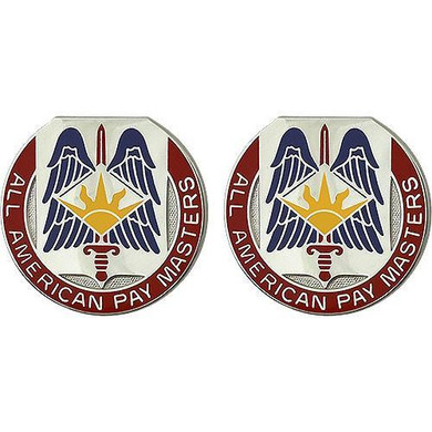 82nd Finance Battalion Unit Crest (All American Paymasters)