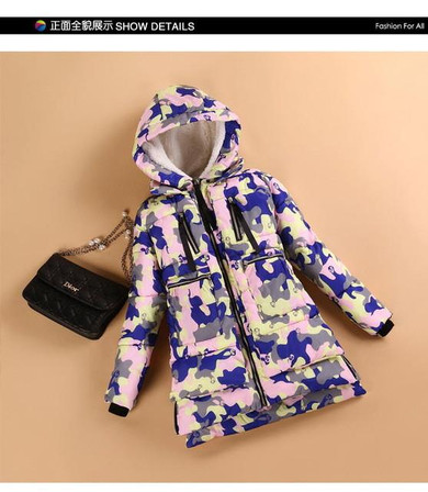 New 2017 Winter Women Wadded Jacket Red Female Outerwear Plus Size 3XL Thickening Casual Down Cotton Wadded Coat Women Parkas