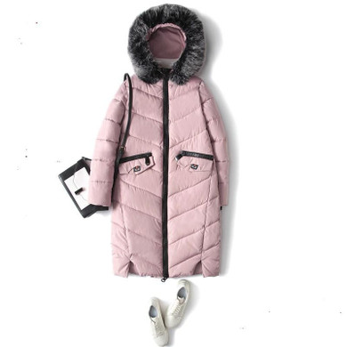 New 2017 Winter Women Wadded Jacket black Female Outerwear Plus Size 4XL Thickening Casual Down Cotton Wadded Coat Women Parkas