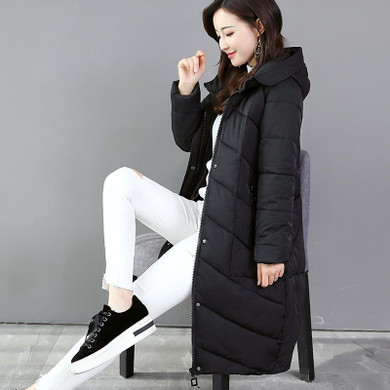 New 2017 Winter Down Coat Women Parkas Thickening Female Warm Outwear Long Warm Jacket Windbreak High Quality M-2XL