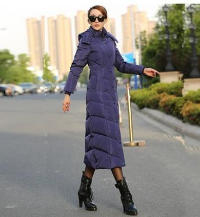 New 2017 Winter Coat 90% White Duck Down Women Outwear Hooded Thicken Casual Slim Long Down Jacket Women Parkas Plus Size 4XL