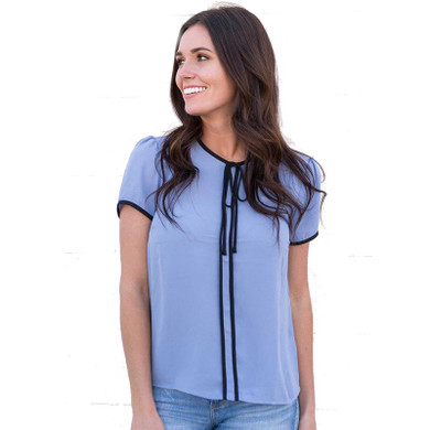 New elegant Ruffles shirt women OL formal slim stand collar short sleeve chiffon blouse office ladies work wear tops
