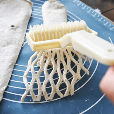 New Dough Bread Cookies Pie Cake Lattice Pastry Cutter Roller Kitchen Tools