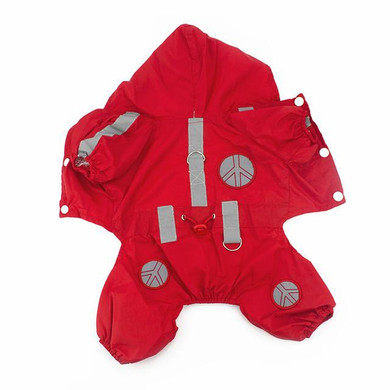 New Dog Raincoat Pet Cat Clothes Sunscreen Waterproof Rain Coats Jacket Puppy Rainwear With Glisten Bar Clothing for Dogs 21S1
