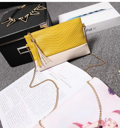 New Dinner Bag Lady Casual Clutch crocodile chain single shoulder hand Evening Bags 50